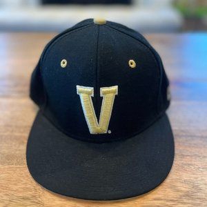 Vanderbilt Fitted Baseball Hat by The Game, Size 7 1/4